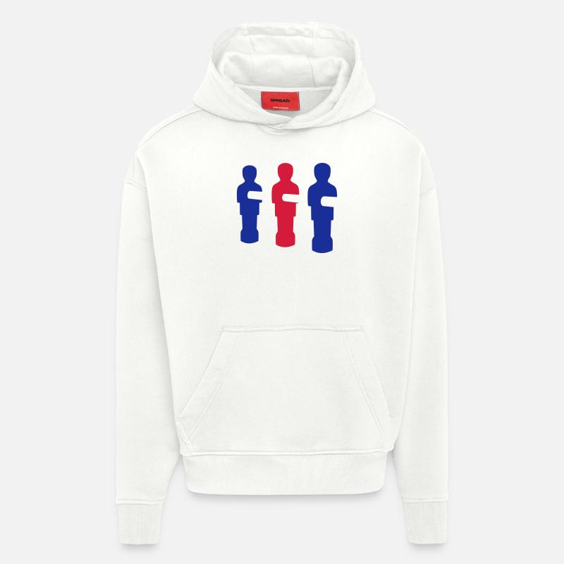 Kicker - Hoodie- made by SPREAD  - OFF WHITE
