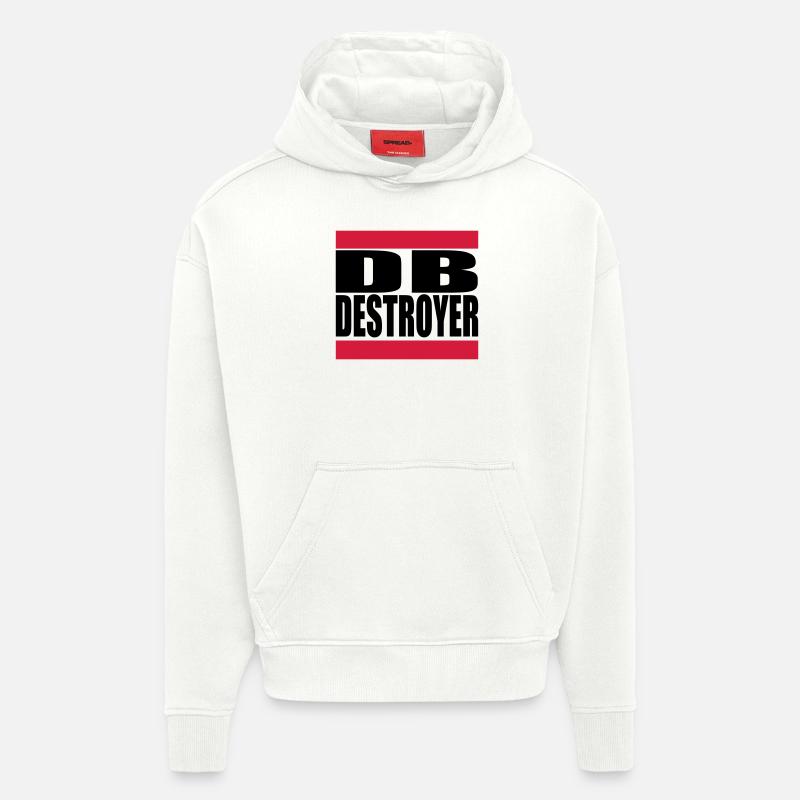 db - Hoodie- made by SPREAD  - OFF WHITE