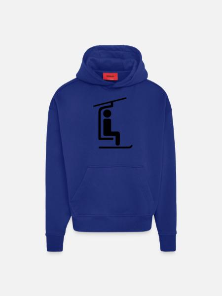 Sessellift - Hoodie- made by SPREAD - OFF WHITE