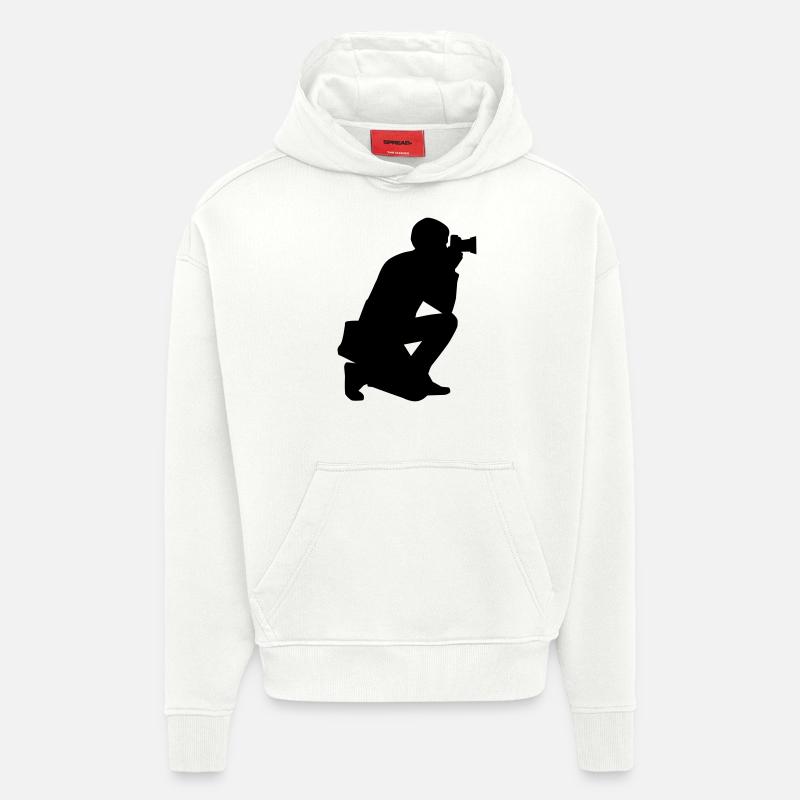Fotograf - Hoodie- made by SPREAD  - OFF WHITE