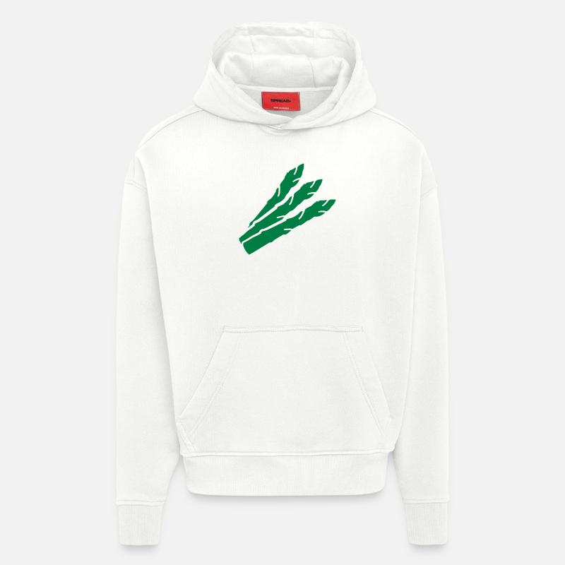 Spargel - Hoodie- made by SPREAD  - OFF WHITE