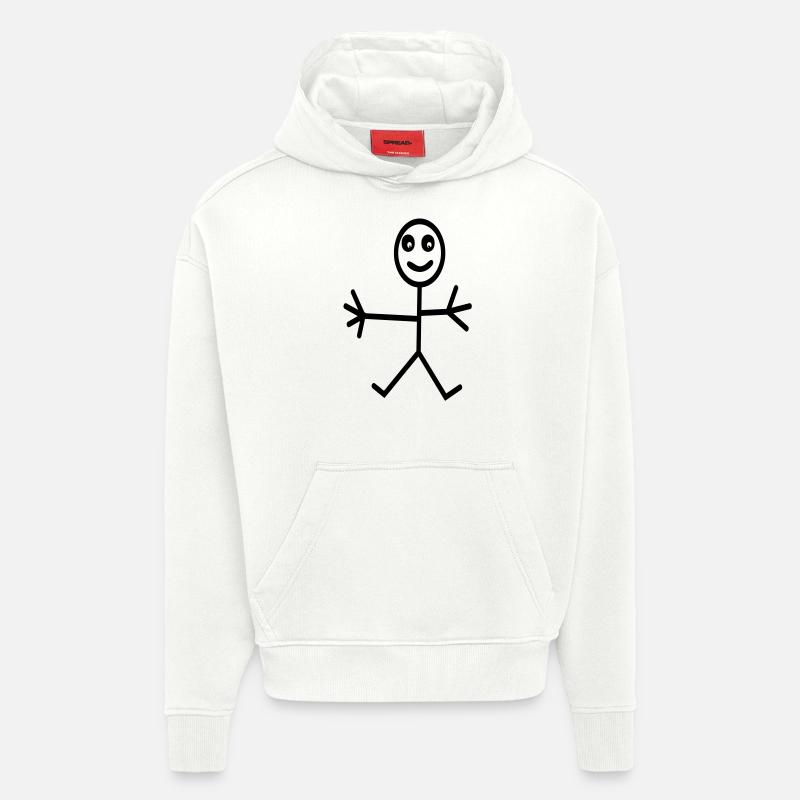 comic - Hoodie- made by SPREAD  - OFF WHITE
