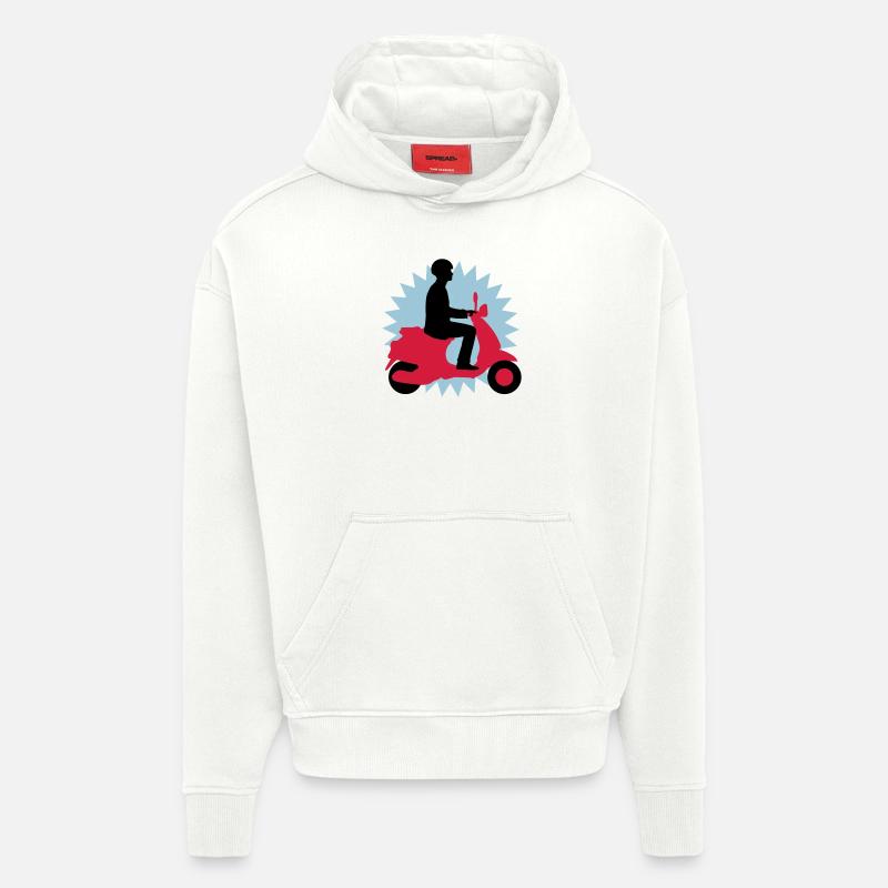 _3c - Hoodie- made by SPREAD  - OFF WHITE
