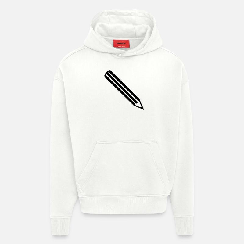 Stift - Hoodie- made by SPREAD  - OFF WHITE