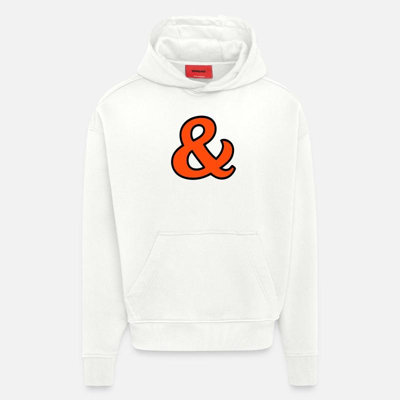 Und Zeichen - Hoodie- made by SPREAD  - OFF WHITE