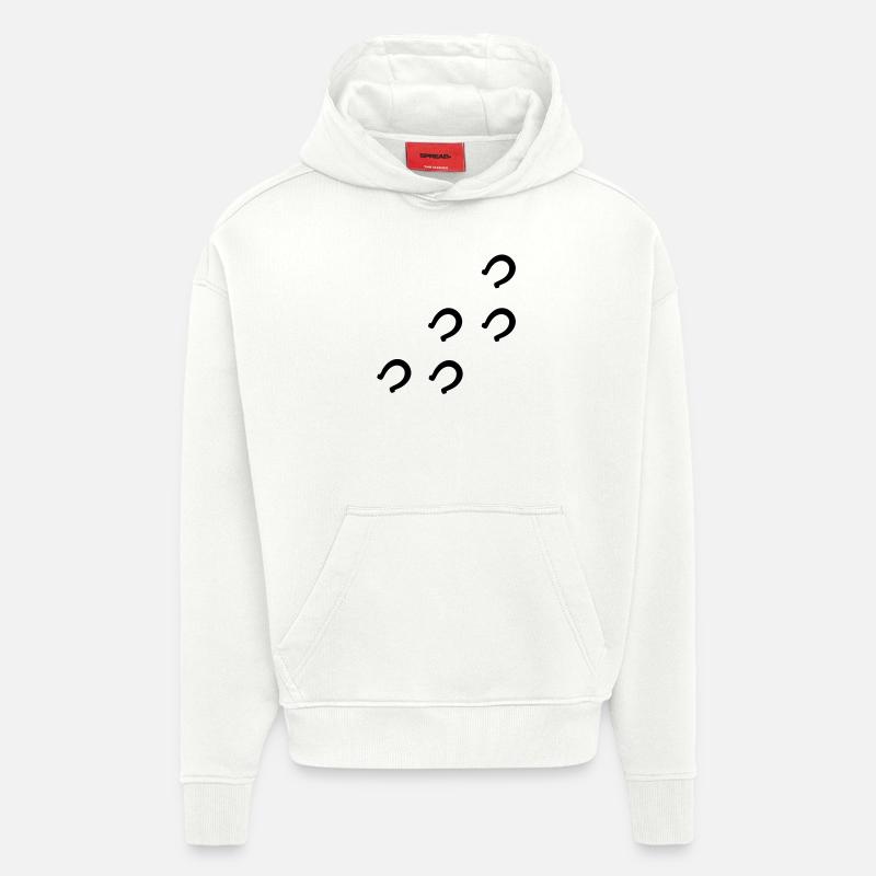 Pferd Hufe - Hoodie- made by SPREAD  - OFF WHITE