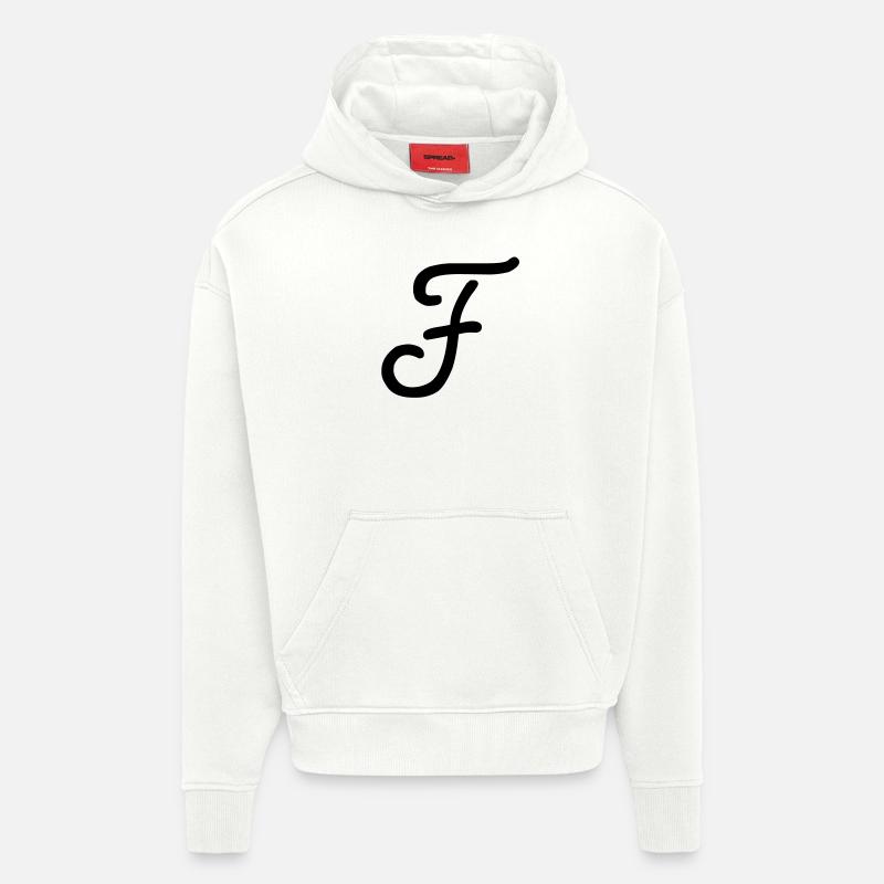 f - Hoodie- made by SPREAD  - OFF WHITE
