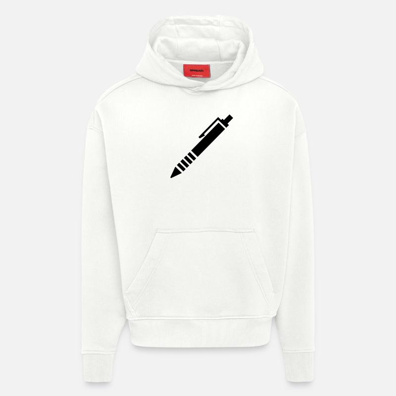 Stift - Hoodie- made by SPREAD  - OFF WHITE