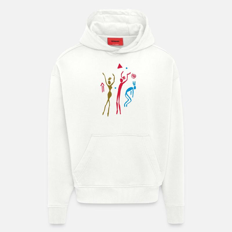 Tanz - Hoodie- made by SPREAD  - OFF WHITE