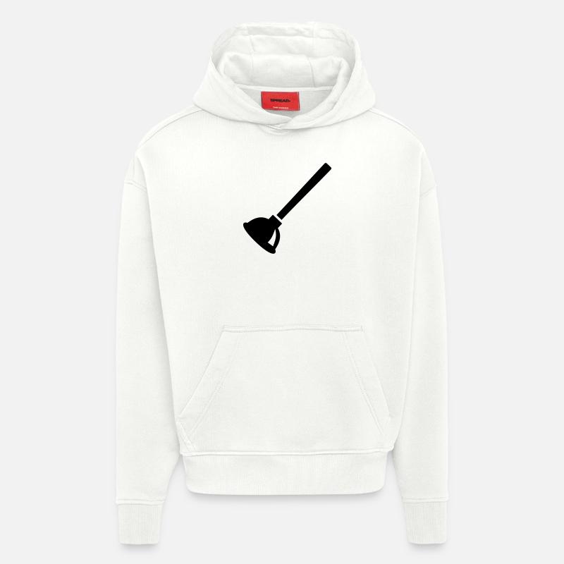 Klempner - Hoodie- made by SPREAD  - OFF WHITE