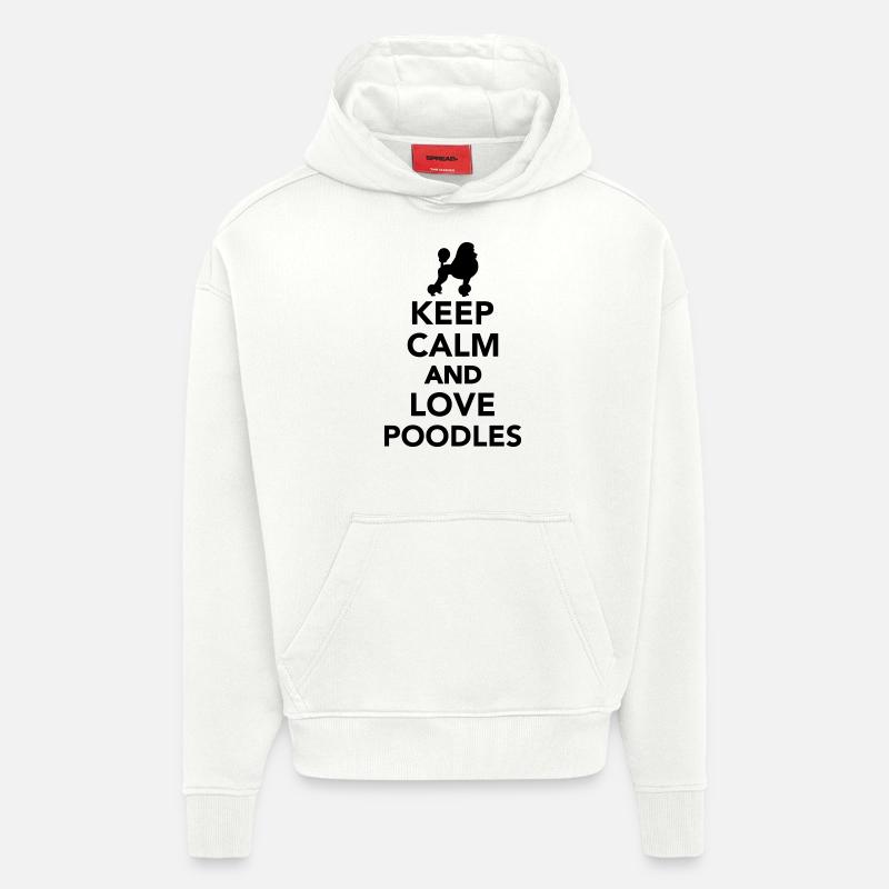 Pudel - Hoodie- made by SPREAD  - OFF WHITE