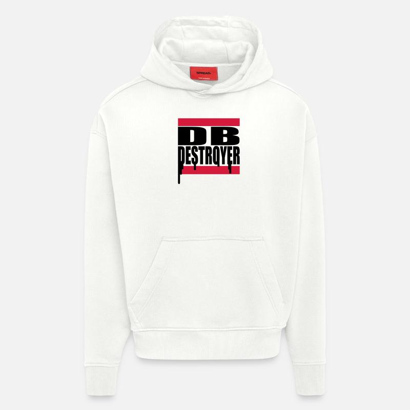 db_2f_2 - Hoodie- made by SPREAD  - OFF WHITE
