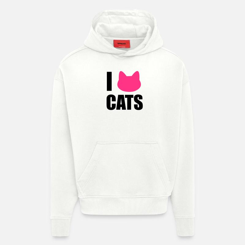katze - Hoodie- made by SPREAD  - OFF WHITE