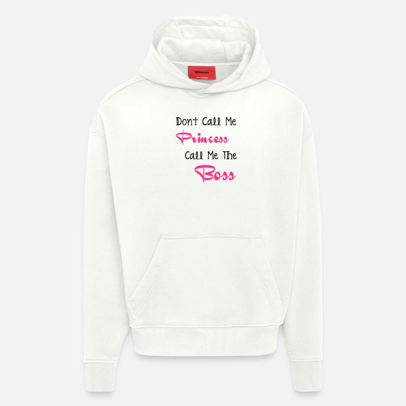 Boss - Hoodie- made by SPREAD  - OFF WHITE