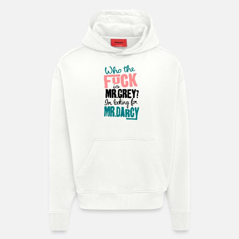 whothefk - Hoodie- made by SPREAD - OFF WHITE