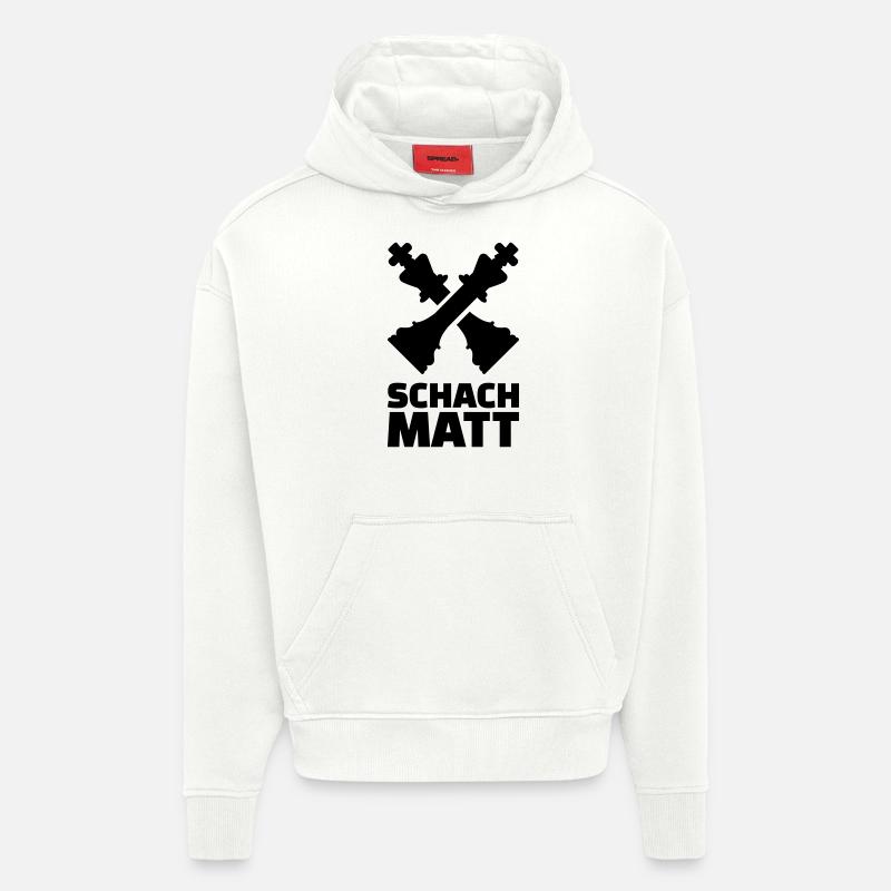 Schach - Hoodie- made by SPREAD  - OFF WHITE