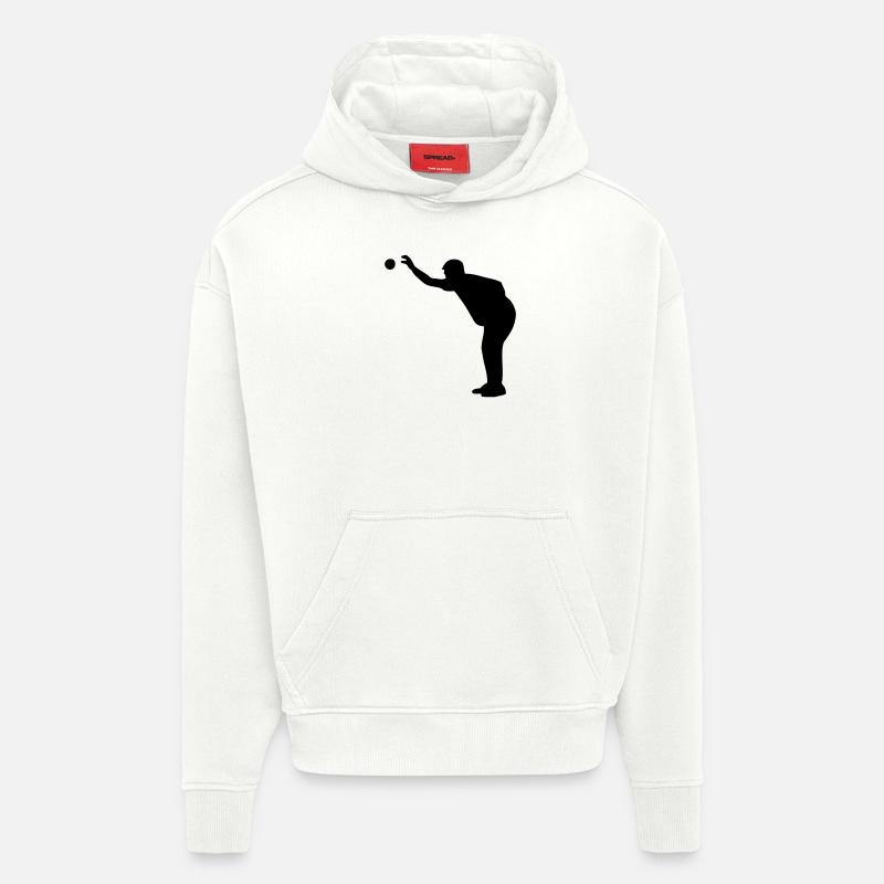 Boule - Hoodie- made by SPREAD  - OFF WHITE