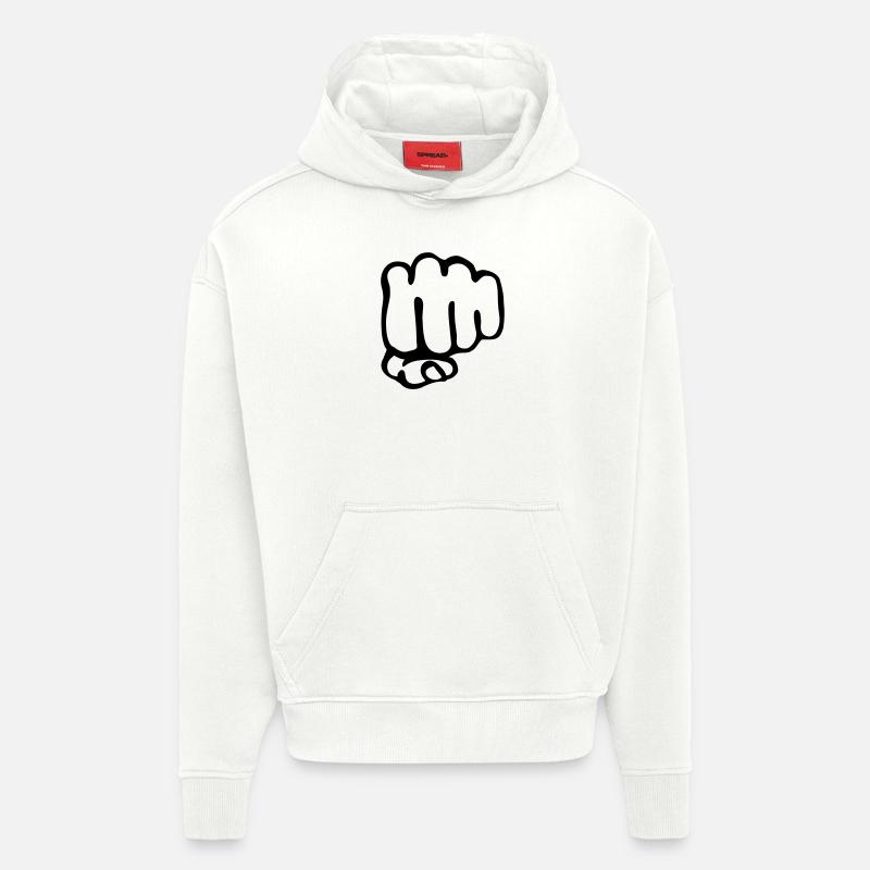 Faust - Hoodie- made by SPREAD  - OFF WHITE