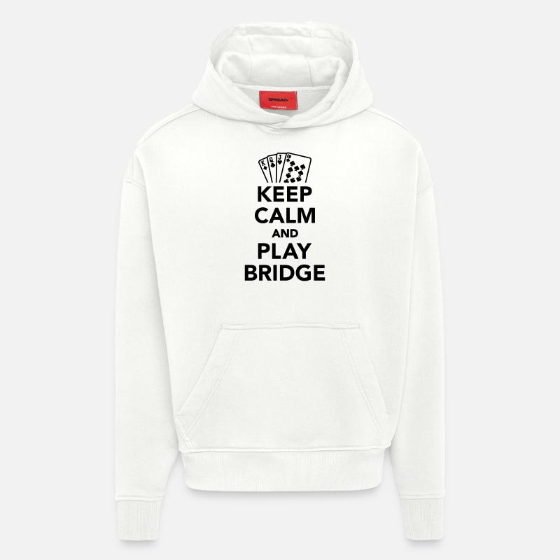 Bridge - Hoodie- made by SPREAD  - OFF WHITE