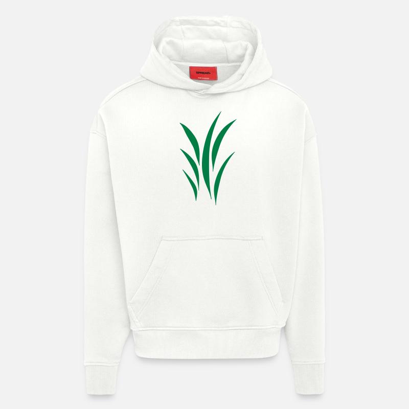 Rasen - Hoodie- made by SPREAD  - OFF WHITE