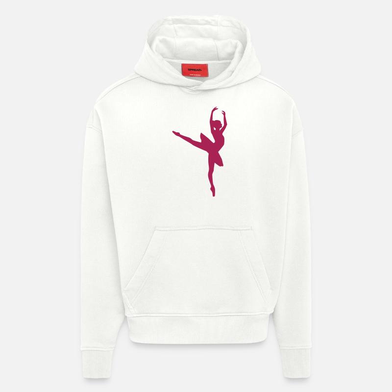 Ballett - Hoodie- made by SPREAD  - OFF WHITE