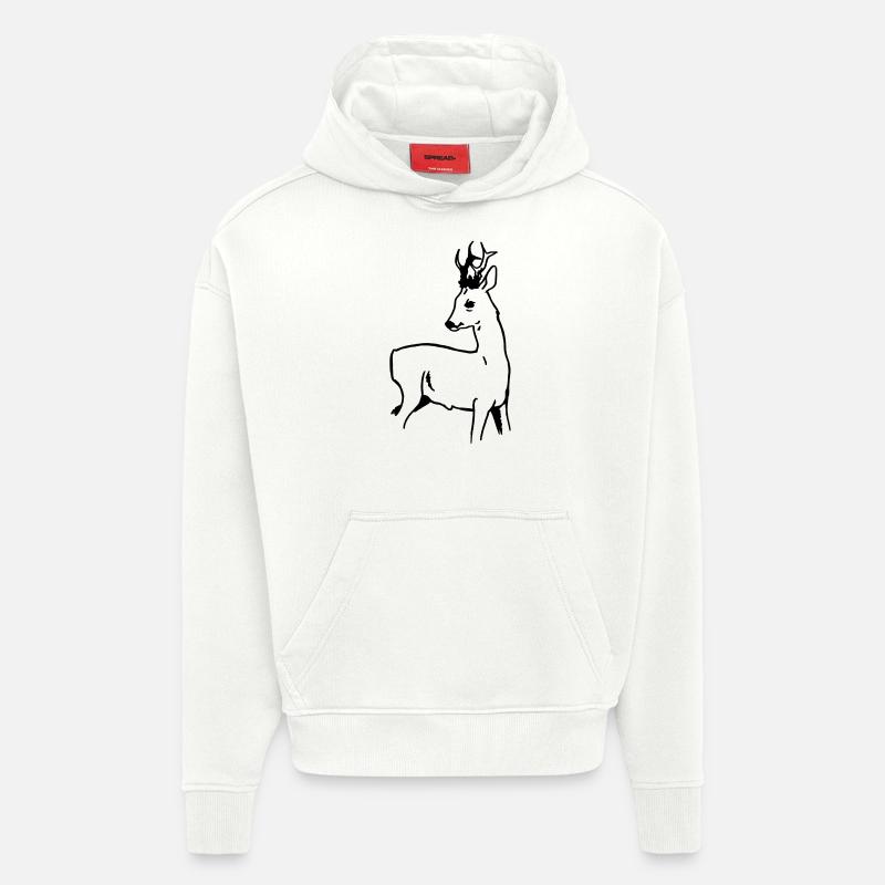 Rehbock - Hoodie- made by SPREAD  - OFF WHITE