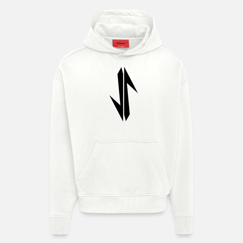 zeichen - Hoodie- made by SPREAD  - OFF WHITE