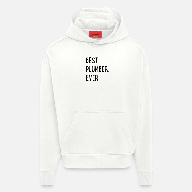 Klempner - Hoodie- made by SPREAD  - OFF WHITE