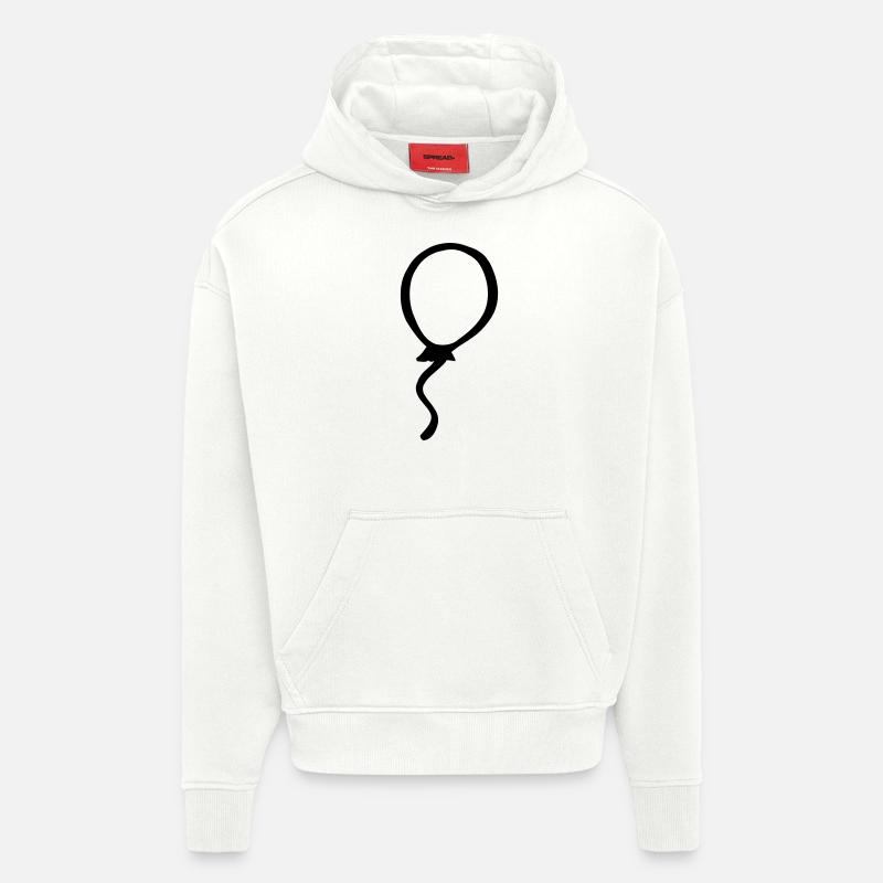 Balloon - Hoodie- made by SPREAD  - OFF WHITE