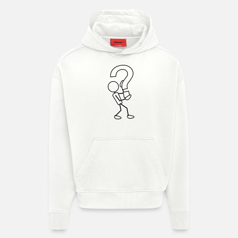 greyman_with_a_big_query_1c - Sweat à capuche bio épais oversize fabriqué en UE - OFF WHITE