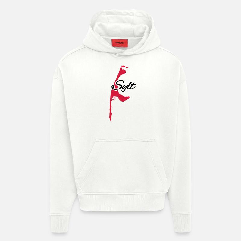 Sylt - Hoodie- made by SPREAD  - OFF WHITE