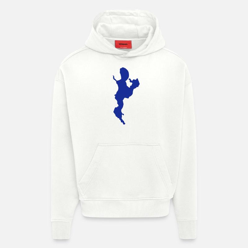 Plauer See - Hoodie- made by SPREAD  - OFF WHITE