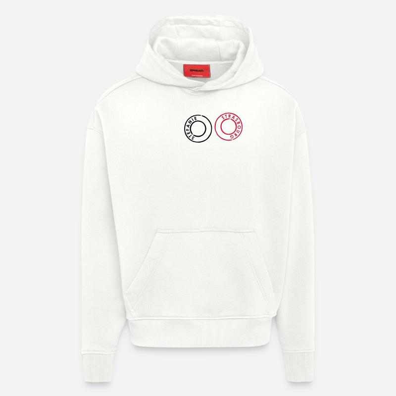 Stefanie - Hoodie- made by SPREAD  - OFF WHITE