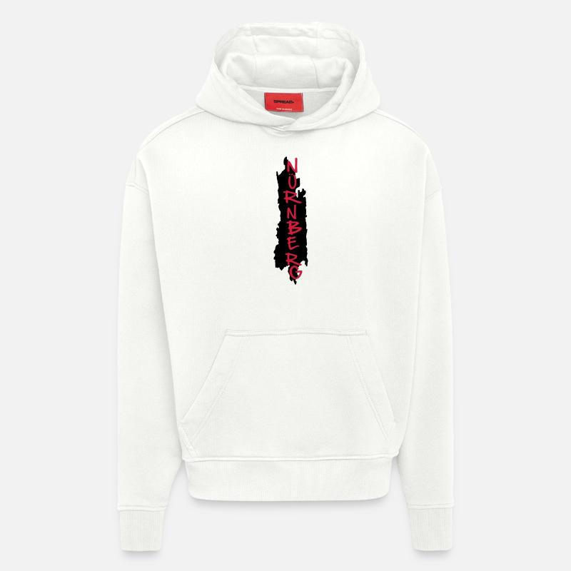 nürnberg - Hoodie- made by SPREAD  - OFF WHITE