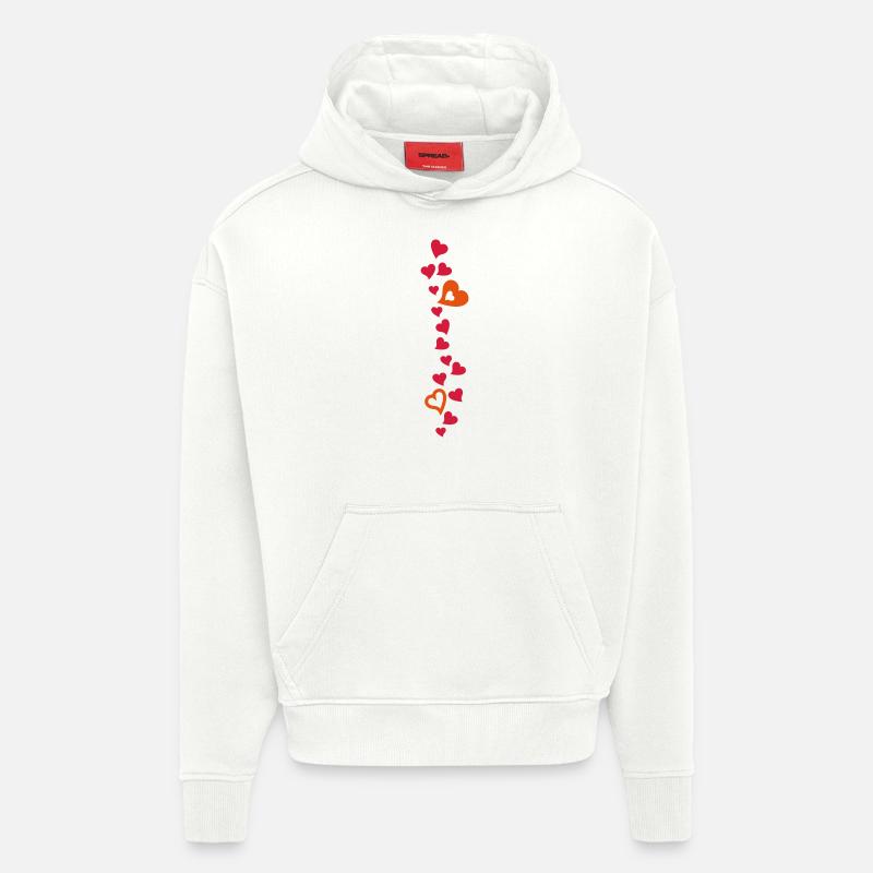 HERZ Ranke - Hoodie- made by SPREAD  - OFF WHITE