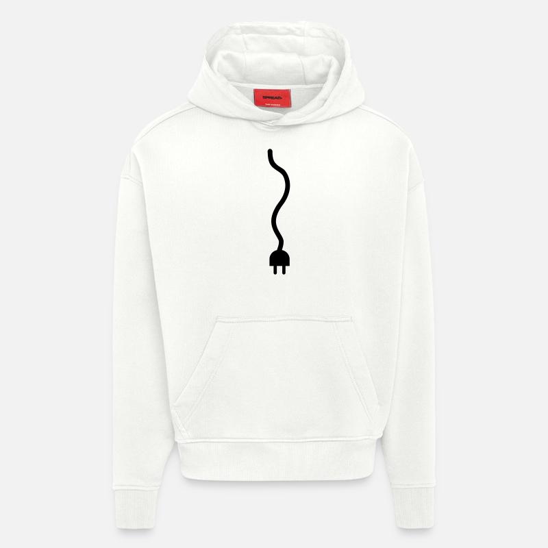 Kabel - Hoodie- made by SPREAD  - OFF WHITE