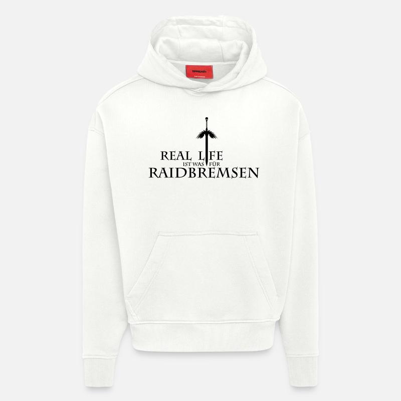 raidbremsen - Hoodie- made by SPREAD  - OFF WHITE