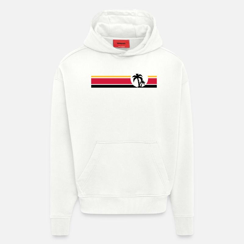 Palme II - Hoodie- made by SPREAD  - OFF WHITE