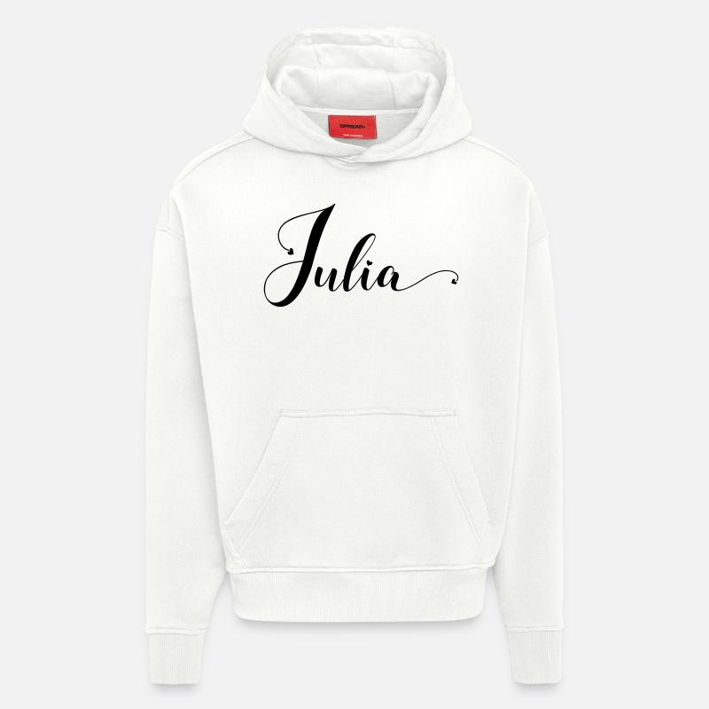 julia - Hoodie- made by SPREAD - OFF WHITE
