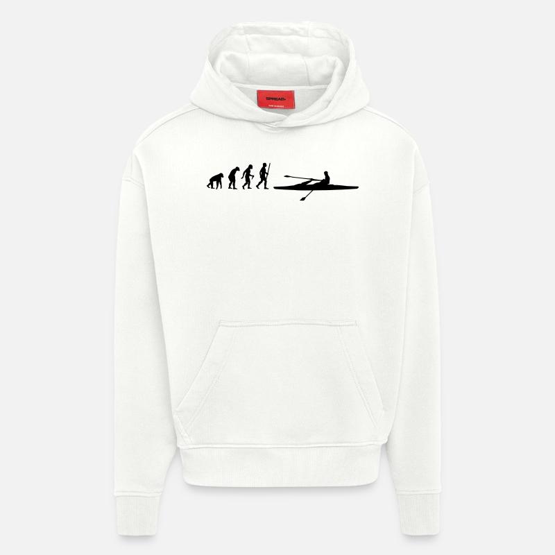 Ruderer Evolution - Hoodie- made by SPREAD  - OFF WHITE