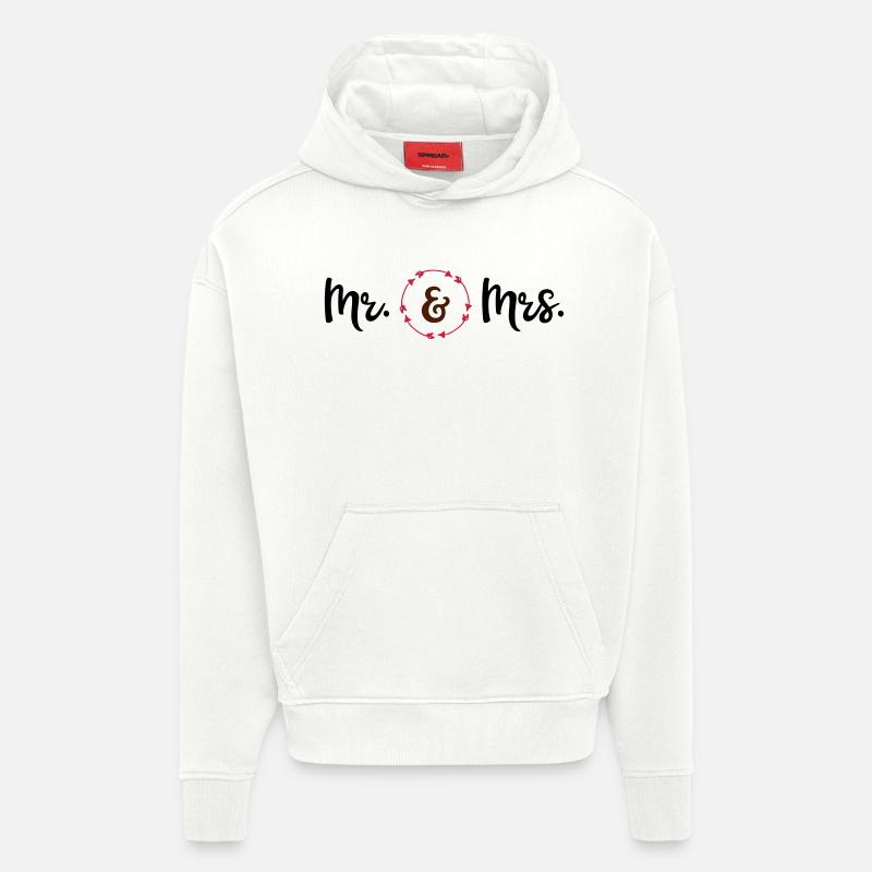 Hochzeit - Hoodie- made by SPREAD  - OFF WHITE