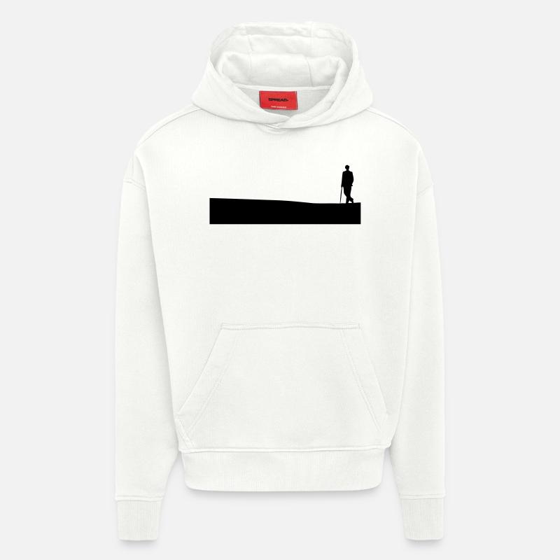 Sherlock Holmes - Hoodie- made by SPREAD  - OFF WHITE