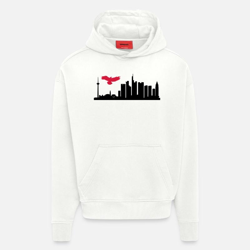 ffh01 - Hoodie- made by SPREAD  - OFF WHITE