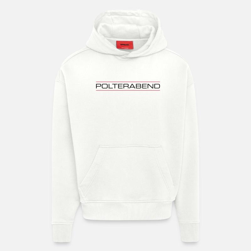 Polterabend Junggesellenabschied - Hoodie- made by SPREAD  - OFF WHITE