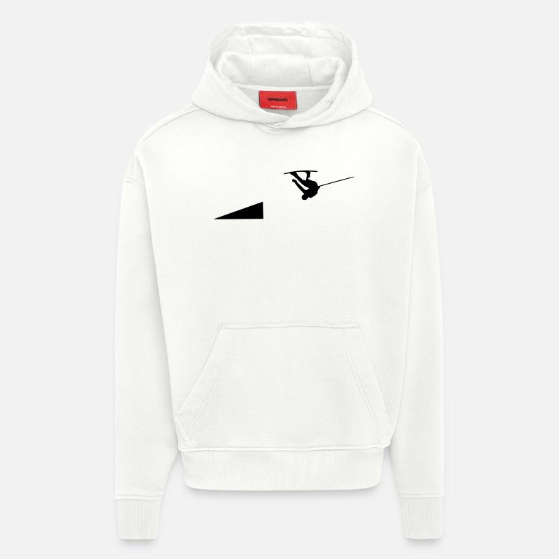 Wakeboarder/Wakeboard kicker - Hoodie- made by SPREAD  - OFF WHITE