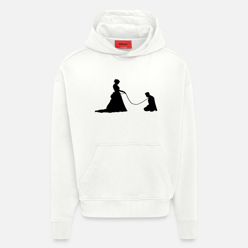 Ehepaar Hochzeit Lustig - Hoodie- made by SPREAD - OFF WHITE
