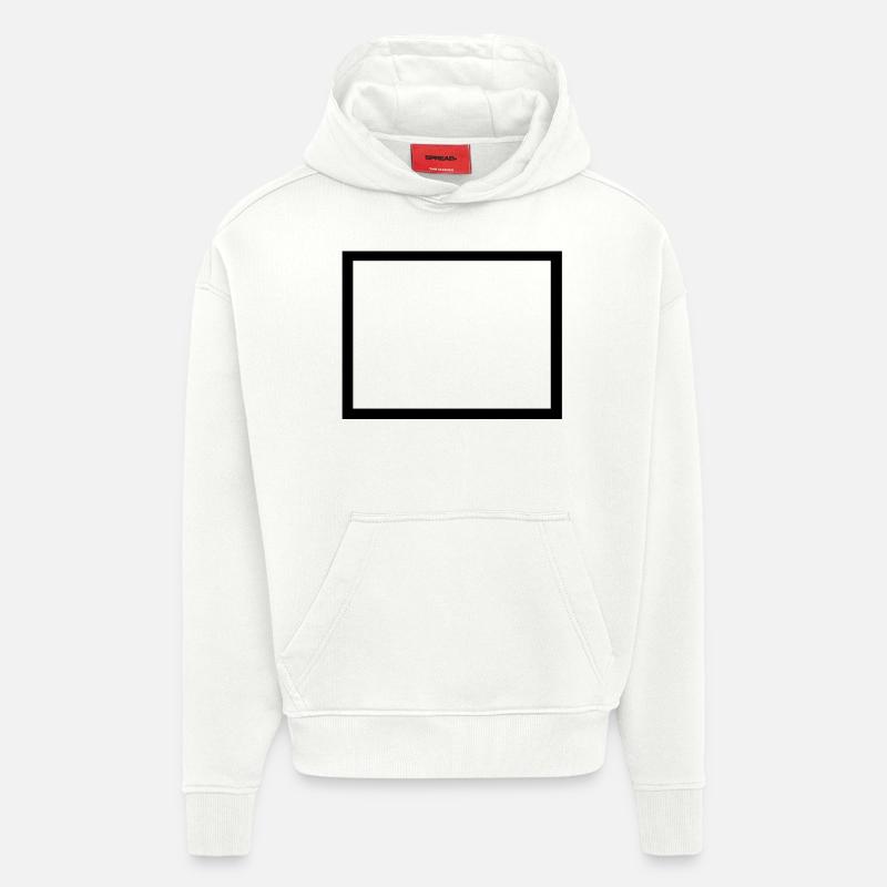 cadre pour image_2_1 - Sweat à capuche bio épais oversize fabriqué en UE - OFF WHITE