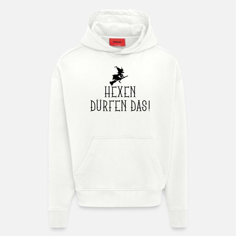 hexen_duerfen_das_12_2016_01_1c - Hoodie- made by SPREAD  - OFF WHITE