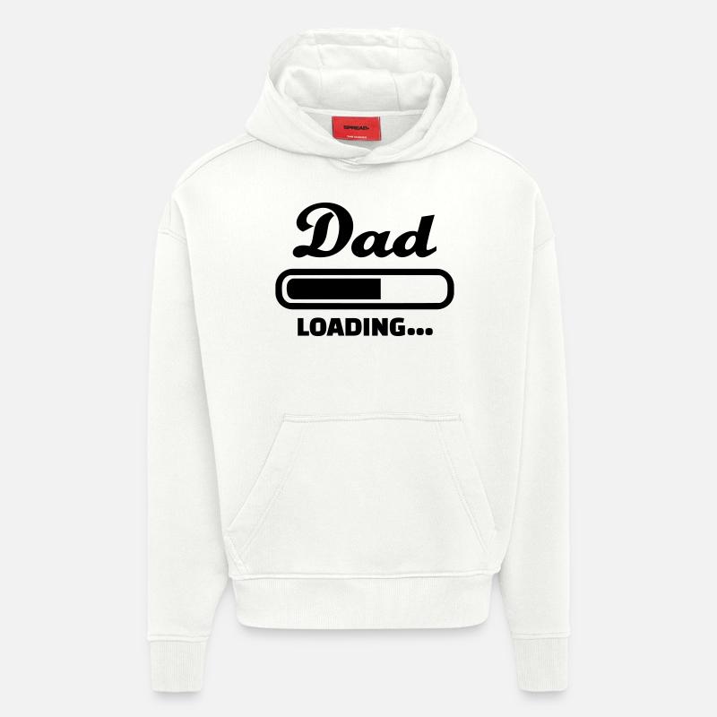 Dad loading - Hoodie- made by SPREAD  - OFF WHITE