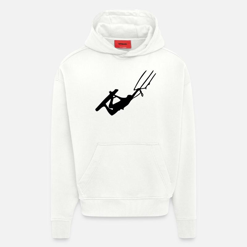 railey - Hoodie- made by SPREAD  - OFF WHITE